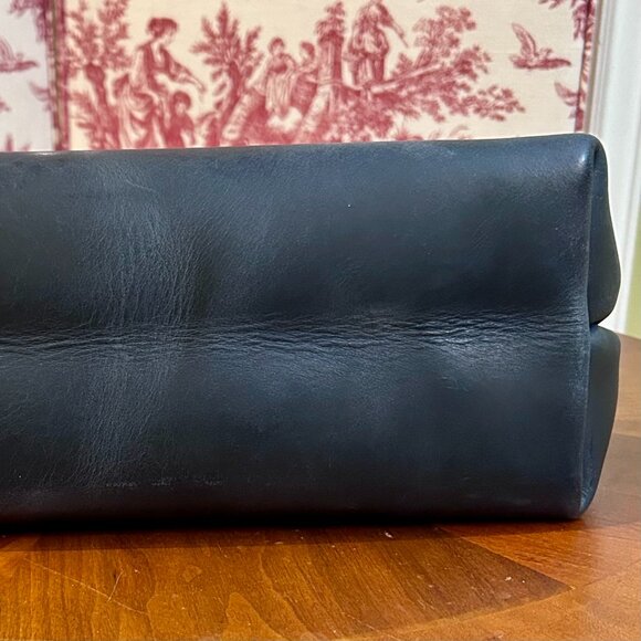 KMM & Co Horween Cobalt Dublin East West Tote - Picture 14 of 16